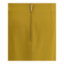 Yellow Viscose Skirt