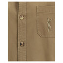 Green Cotton Denim Jacket