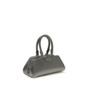 Gray Calf Leather Bos Taurus Handbag