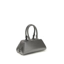 Gray Calf Leather Bos Taurus Handbag