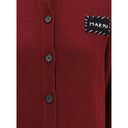 Bordeaux Cashmere Cardigan