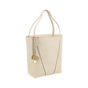 Cream Calf Leather Bos Taurus Shoulder Bag
