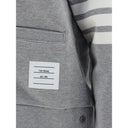 Gray Cotton Cardigan
