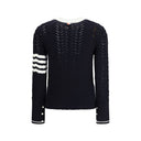 Blue Fleece Wool Sweatshirt