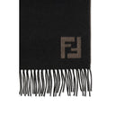 Black Wool Scarf
