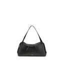 Black Calf Leather Bos Taurus Shoulder Bag