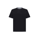 Black Cotton T-Shirt