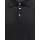 Black Cashmere Dress Shirt