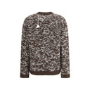 Brown Fleece Wool Sweatshirt