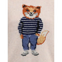 Cream Merino Wool Sweatshirt