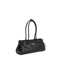 Black Calf Leather Bos Taurus Shoulder Bag
