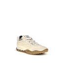 Cream Recycled Polyamide Athletic Sneakers
