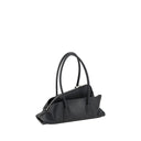 Black Calf Leather Bos Taurus Shoulder Bag