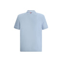 Light Blue Cotton Polo Shirt