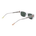 Transparent Plastic Sunglasses