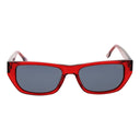 Red Plastic Sunglasses