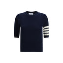 Blue Fleece Wool Sweatshirt