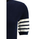 Blue Fleece Wool Sweatshirt