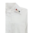 White Cotton Dress Shirt