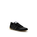 Black Goatskin Athletic Sneakers