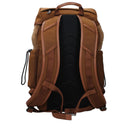 Brown Fabric Backpack