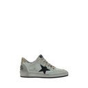 White Calf Leather Bos Taurus Low Top Sneakers
