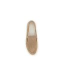 Beige Rubber Slip-On Loafers