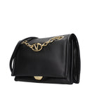 Black Leather Crossbody Bag
