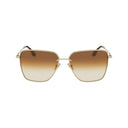 Gold Metal Sunglasses