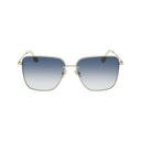 Gold Metal Sunglasses