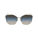 Gold Metal Sunglasses