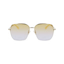 Gold Metal Sunglasses