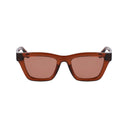 Brown Injected Sunglasses