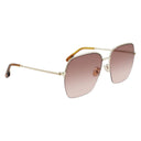 Gold Metal Sunglasses