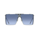 Gray Metal Sunglasses