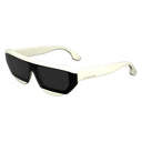 White Acetate Sunglasses
