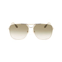 Gold Metal Sunglasses