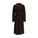 Brown Lamb Leather Coat