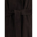 Brown Lamb Leather Coat