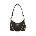 Black Calf Leather Bos Taurus Shoulder Bag