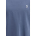 Blue Cotton T-Shirt