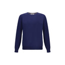 Blue Fleece Wool Sweatshirt