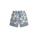 Multicolor Polyester Short And Mini Shorts