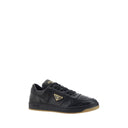 Black Calf Leather Bos Taurus Low Top Sneakers