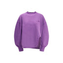 Purple Cotton Sweatshirt