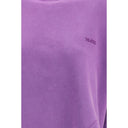 Purple Cotton Sweatshirt