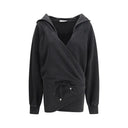 Black Cotton Casual Dress