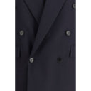 Blue Wool Coat
