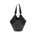 Black Calf Leather Bos Taurus Shoulder Bag
