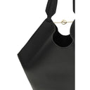 Black Calf Leather Bos Taurus Shoulder Bag